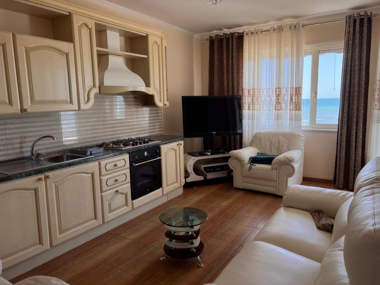 Sea View-Apartment On The Beach - Durrs2 Durres Exterior photo
