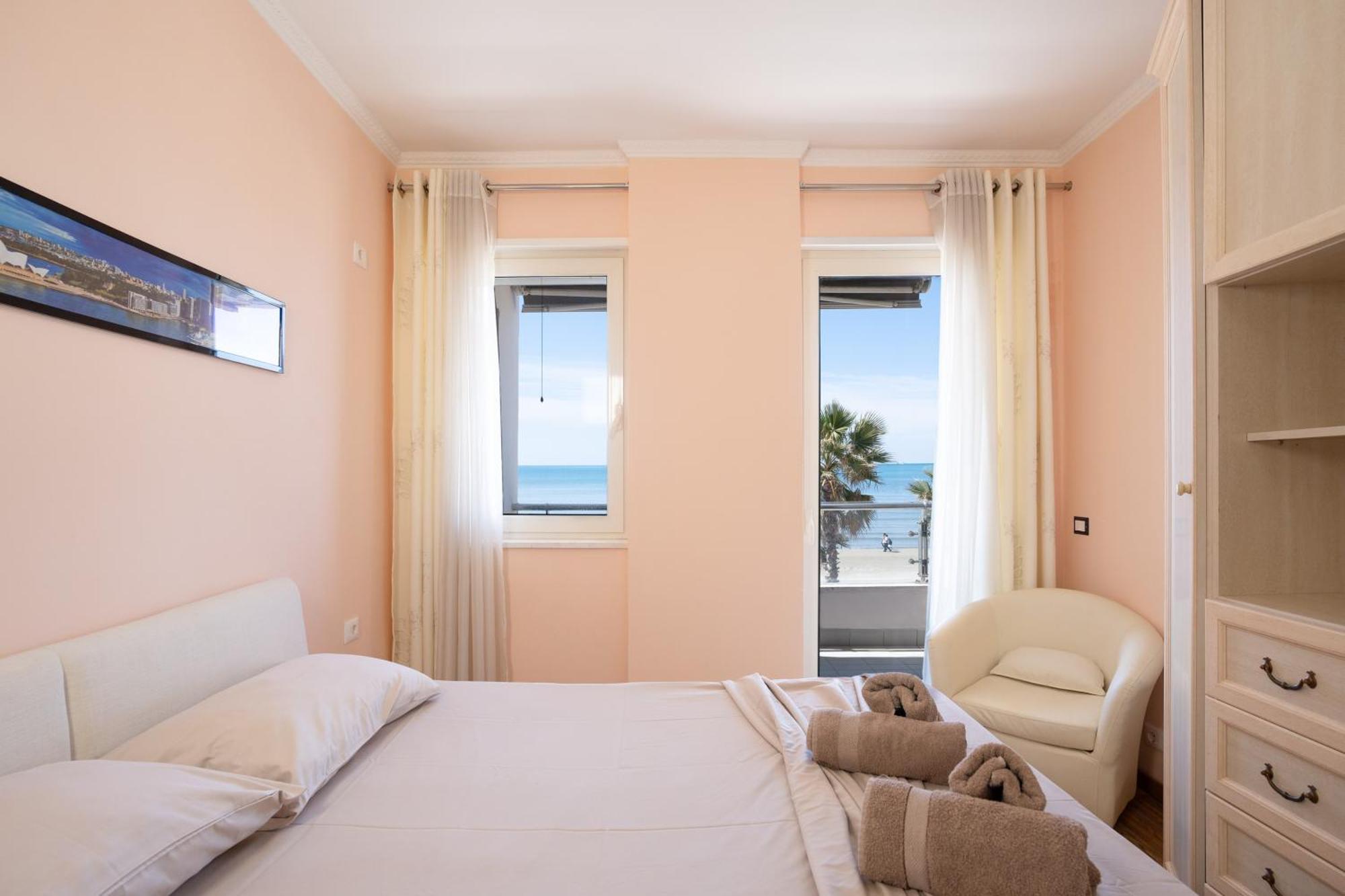 Sea View-Apartment On The Beach - Durrs2 Durres Exterior photo